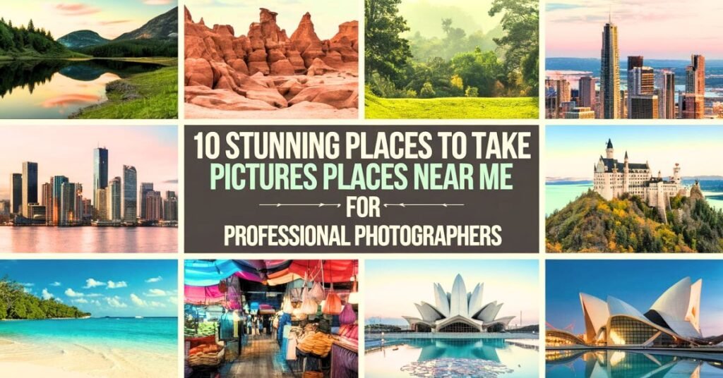 10 Stunning Places to Take Pictures Near Me for Professional Photographers