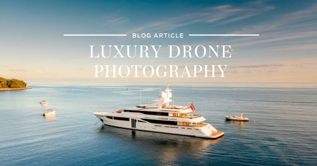 Tips for Capturing Stunning Luxury Drone Shots