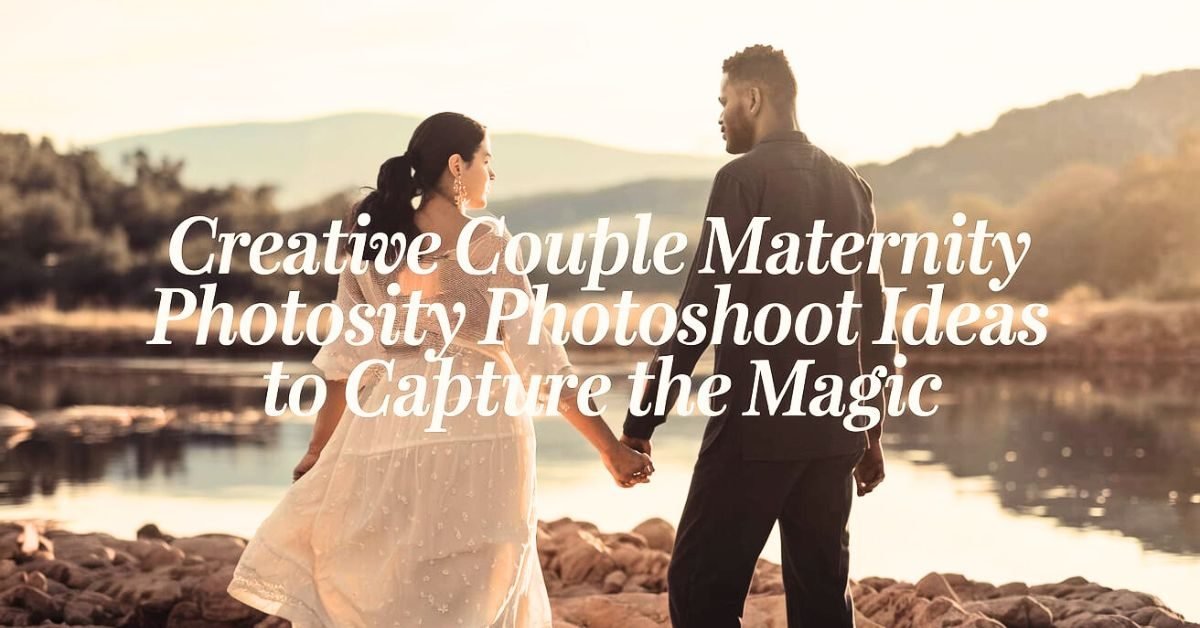 Couple Maternity Photoshoot Idea